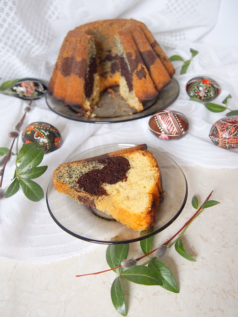 Trójkolorowa babka