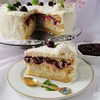 Tort rafaello z wiśniami