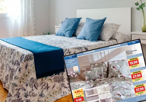Pościel w Lidlu już od 19,99 zł za cały komplet! Jakoś premium, wiele rozmiarów i piękne wiosenne wzory za grosze