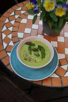 Zupa krem z zielonych szparagów