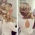 Piękna elegancka fryzurka