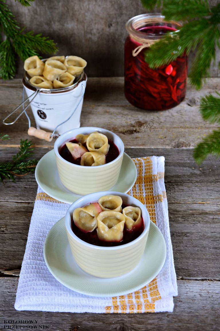 Uszka z pieczarkami + sposoby na zamrażanie uszek/pierogów