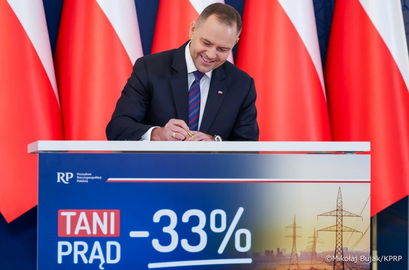 Prezydent ruszył z obniżką ceny prądu o 33 procent. Projekt już w Sejmie!