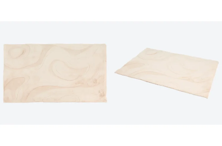 Zdjęcie Ten dywan z Action kosztuje tylko 78 zł, a zrobi efekt wow w pokoju! Miękki włos, neutralne kolory, a tłoczone zdobienie przyciąga uwagę #3