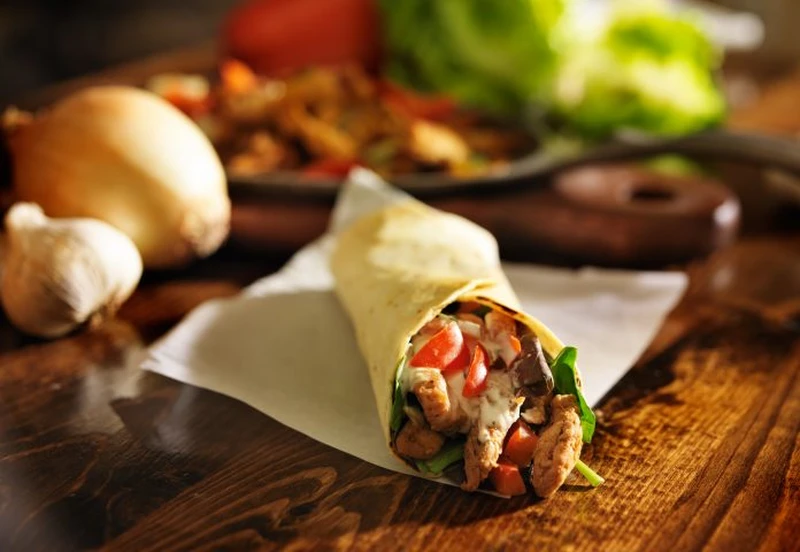 Tortilla z kurczakiem