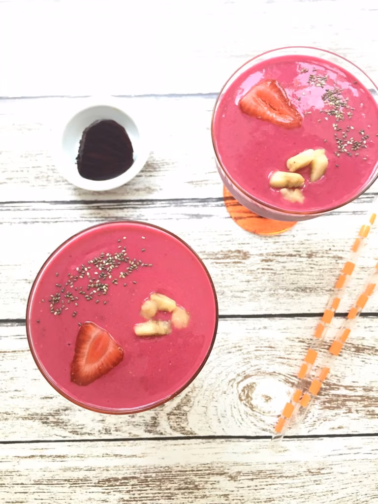 ORZEŹWIAJĄCE ARBUZOWO-BURACZANE SMOOTHIE