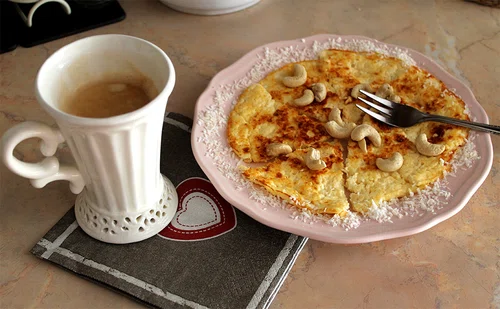 Dietetyczny ernik kokosowy a’la Rafaello