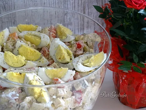 Sałatka z tortellini