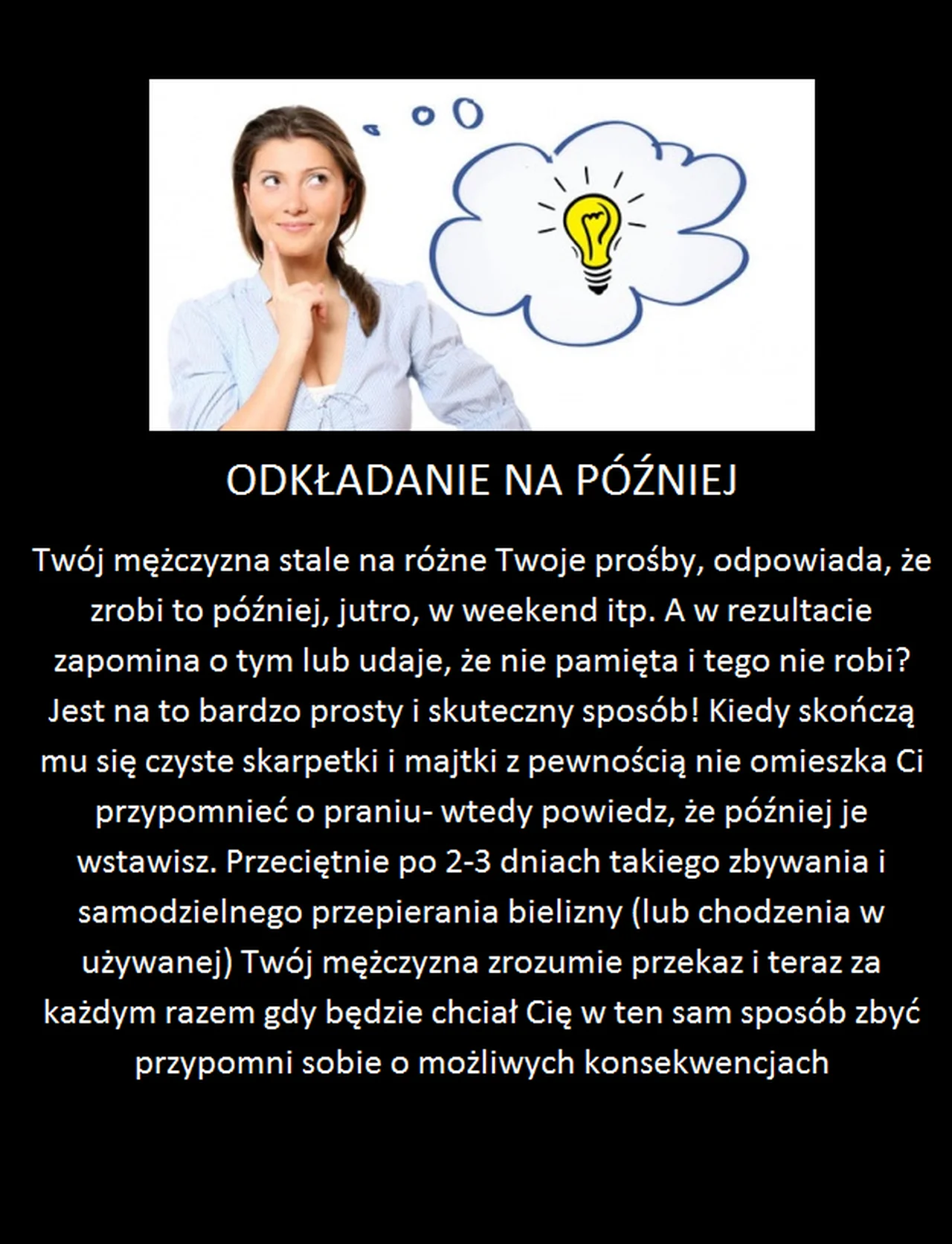 Oducz faceta odkładania wszystkiego na później!