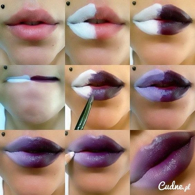 Usta ombre