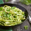 Tagliatelle ze szpinakiem