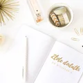 Złote dodatki do mieszkania (i nie tylko) {mini-przegląd dekoracji w kolorze gold&white}