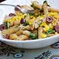 Penne z warzywami