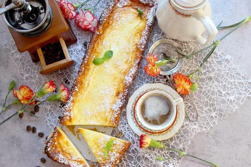Tarta sernikowa do kawy | Słodkie okruszki