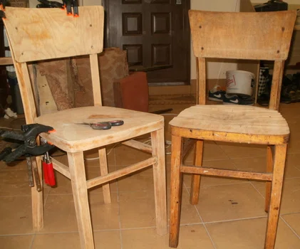 jak samemu odnowić stare drewniane krzesło