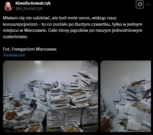 Zdjęcie Setki wyrzuconych pączków po Tłustym Czwartku! Zdjęcia wywołały burzę #1