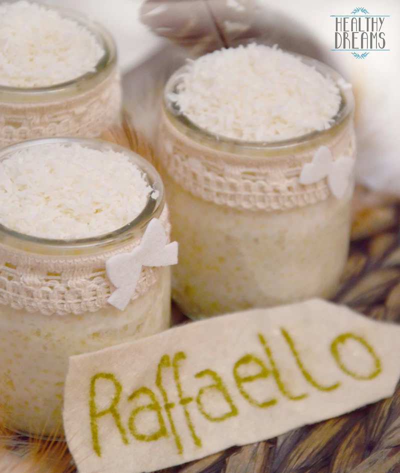 wegański deserek raffaello