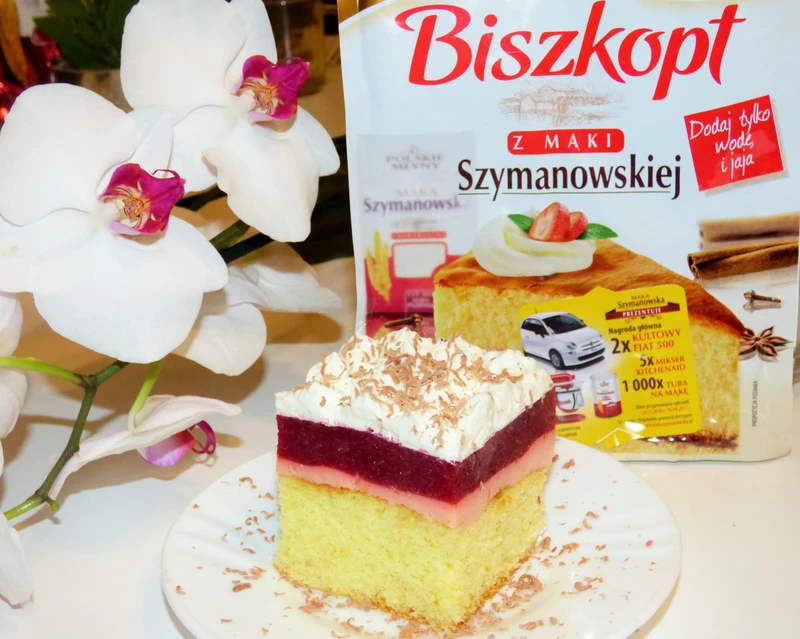 Ciasto „Kuszące orzeźwienie ”