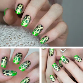 Zielono złote paznockie