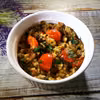 Risotto z pomidorami i szpinakiem