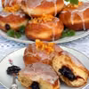 pączki na śmietance kremówce