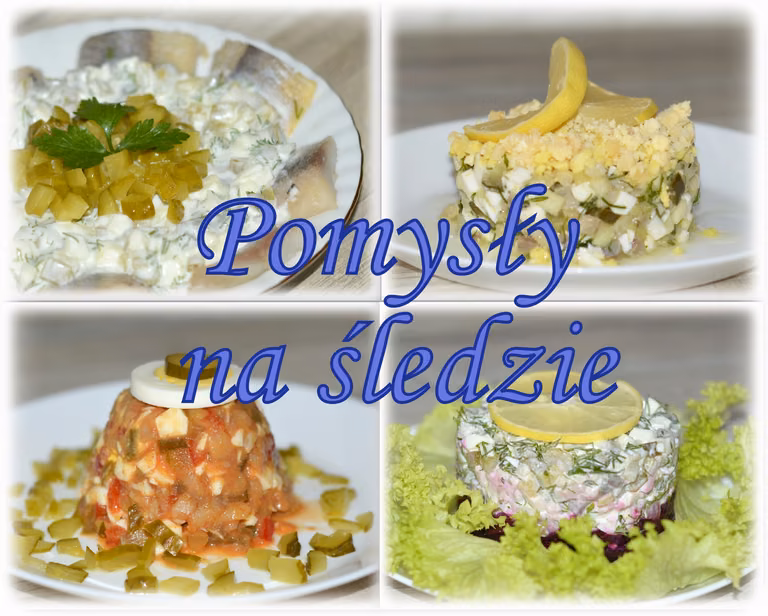 Pomysły na dania ze śledzi