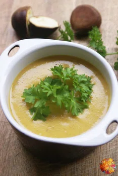 Zupa-krem z kasztanów