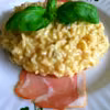 Risotto z niebieskim serem pleśniowym