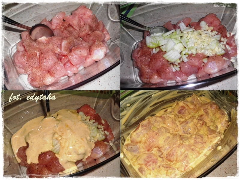 Szaszłyki z indyka w curry