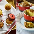 Jesienne, mini "ciastka" a'la suflet z dodatkiem parmezanu, dyni i czosnku.