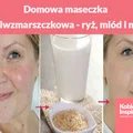 Domowa maseczka przeciwzmarszczkowa - ryż, miód i mleko