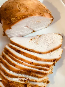Pieczona pierś z indyka (do kanapek)