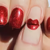 Walentynkowy manicure