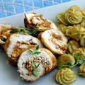 Roladki drobiowe z czerwonym pesto