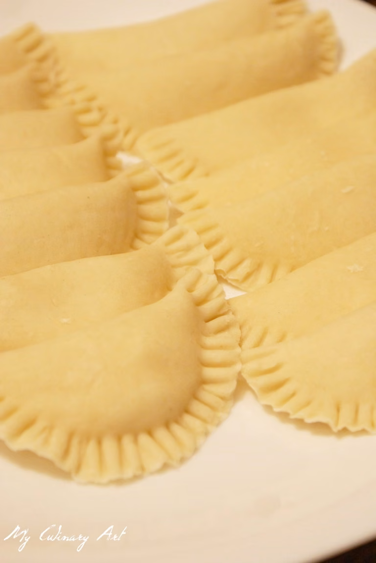 Pierogi z twarogiem na słodko