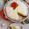 Tarta sernikowa na czekoladowym spodzie