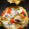 Muffiny jajeczne ze szpinakiem, pieczarkami i papryką