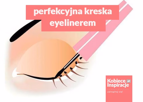 Genialny sposób na wykonanie perfekcyjnej kreski eyelinerem!