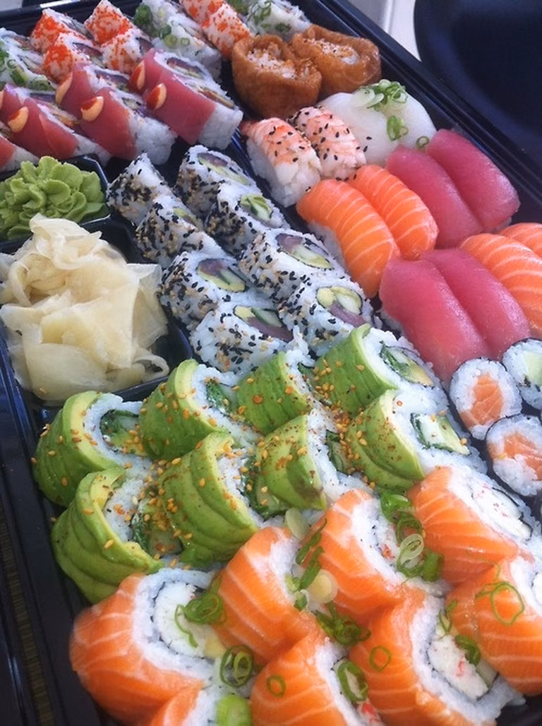 Uwielbiam sushi...