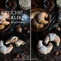 Kruche rogaliki owsiano-orzechowe