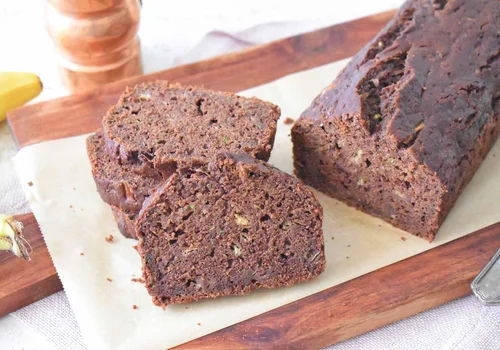 Wilgotne ciasto bananowo-cukiniowe