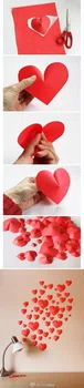 Kreatywna ozdoba 3D serce - instrukcja
