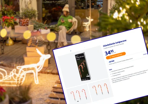 Te urocze lampki z Action za 35 zł będą hitem Świąt! Cukrowe laseczki bosko oświetlą ogród i zrobią klimat jak z Laponii