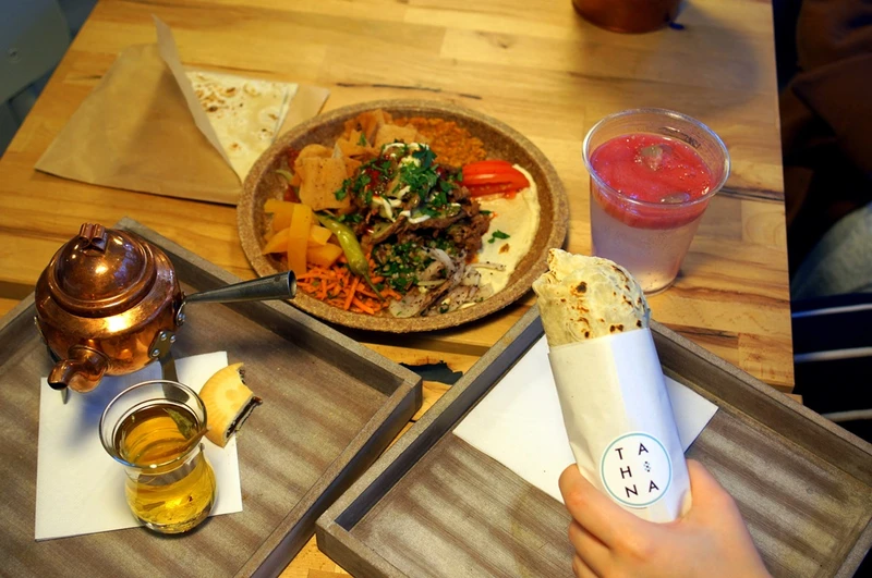Tahina Wilcza- arabski street food w Warszawie