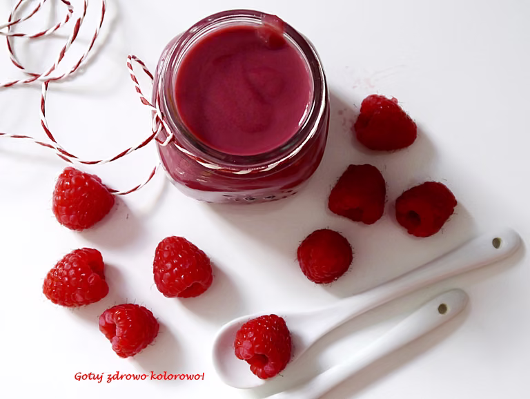 Malinowy curd