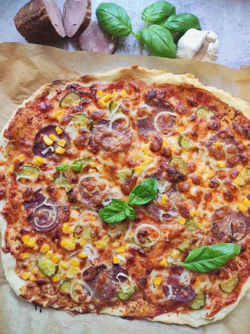 Pizza na świeżych drożdżach