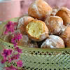 Pączki mini - z serka waniliowego
