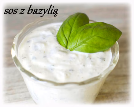 Sos bazyliowy (dip)
