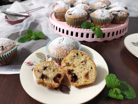 Muffinki na wodzie gazowanej.