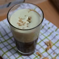 Kawa z zieloną herbatą matcha